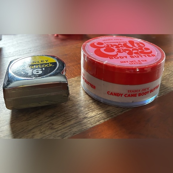 Trader Joe's Candy Cane Body Butter, 8oz, New - Picture 6 of 7